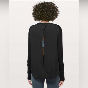 Lululemon Still At Ease Pullover in Black